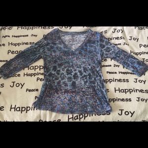 Vintage Colorful Leopard Print